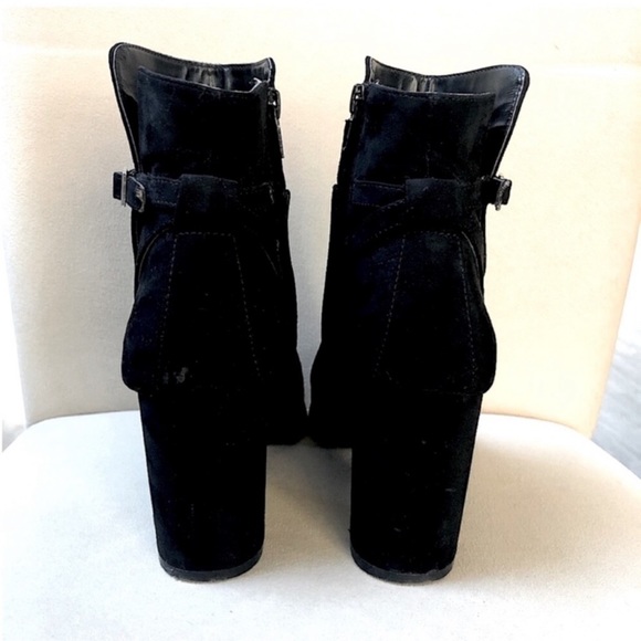 Banana Republic Black Suede Booties - Picture 4 of 5
